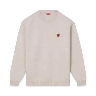 KENZO 'BOKE FLOWER' Embroidery Jumper "Beige"