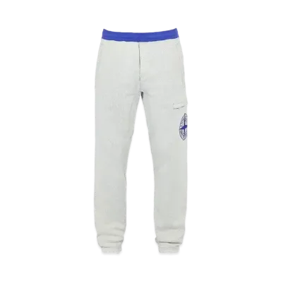 Stone Island 62937 DIAGONAL POLYESTER COTTON FLEECE_REGULAR FIT "Periwinkle"