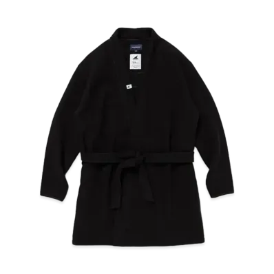DESCENDANT x Ron Herman Cachalot Fleece Gown "Black"