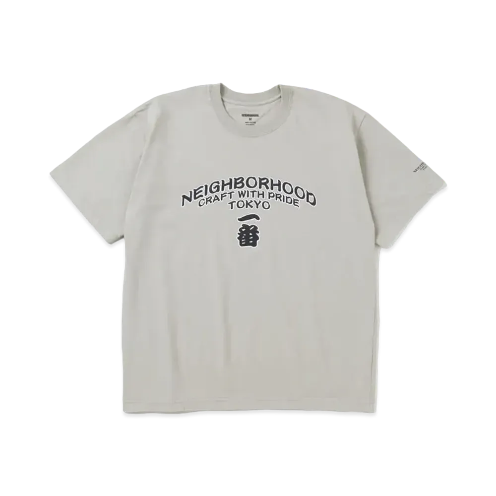 NEIGHBORHOOD NH 231 Spot . Tee SS-11 "Sage Green"