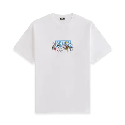 Kith Treats Swirlathon Tee "White"