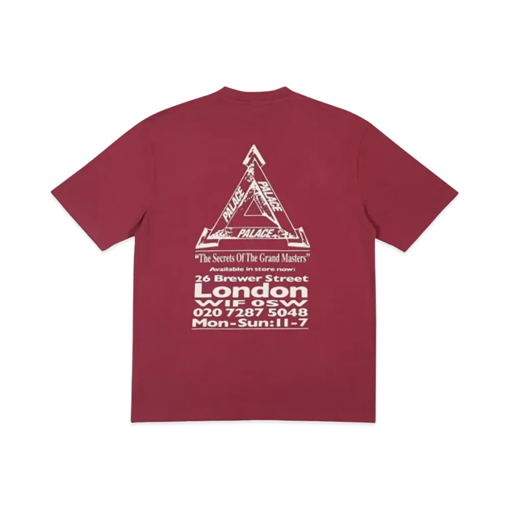 PALACE Grand Master T-Shirt "Red"