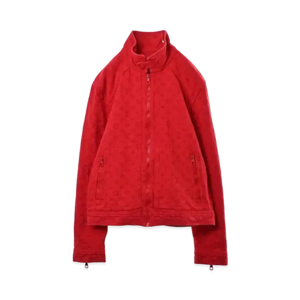 Louis Vuitton Monogram Soft Denim Jacket "Red"