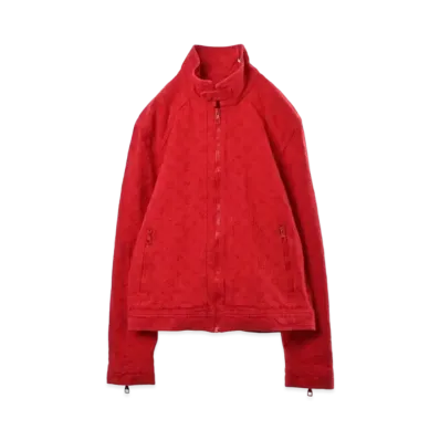 Louis Vuitton Monogram Soft Denim Jacket "Red"