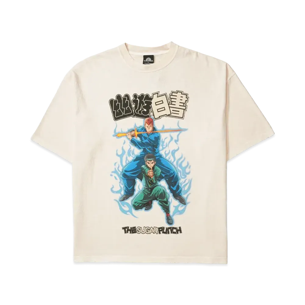 THE SUGAR PUNCH x Yu Yu Hakusho S/S T-Shirt "White"