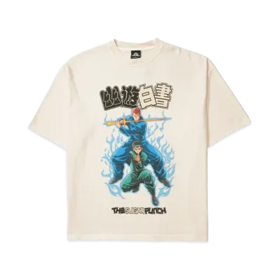 THE SUGAR PUNCH x Yu Yu Hakusho S/S T-Shirt "White"