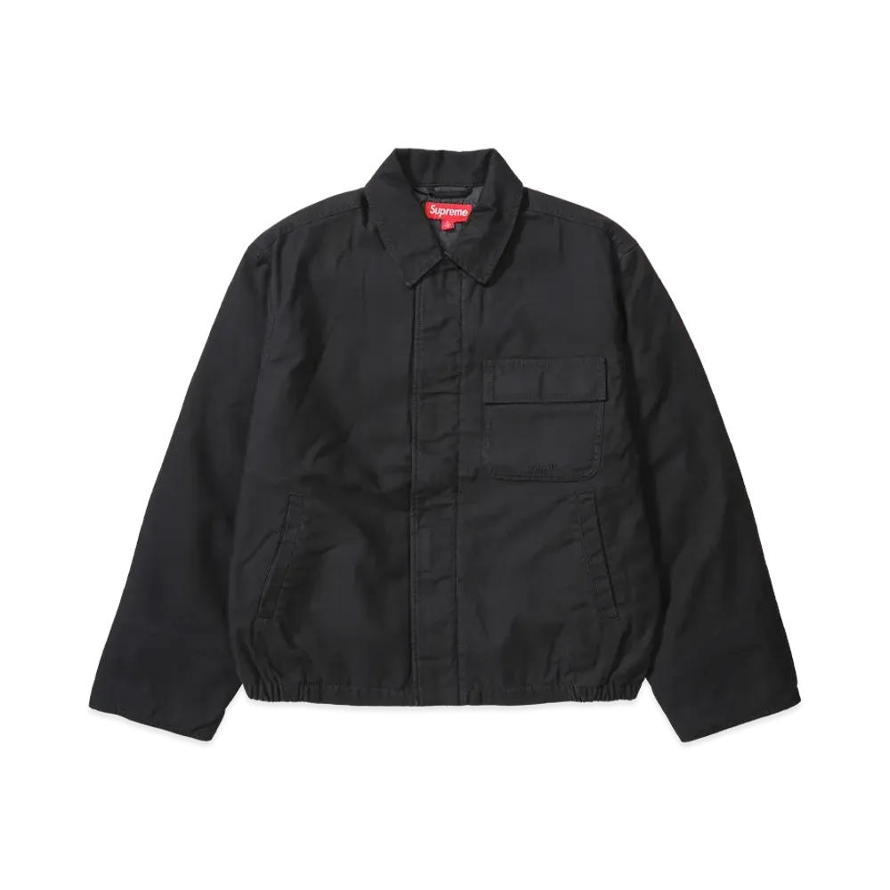 Supreme Cordura Twill Utility Jacket "Black"