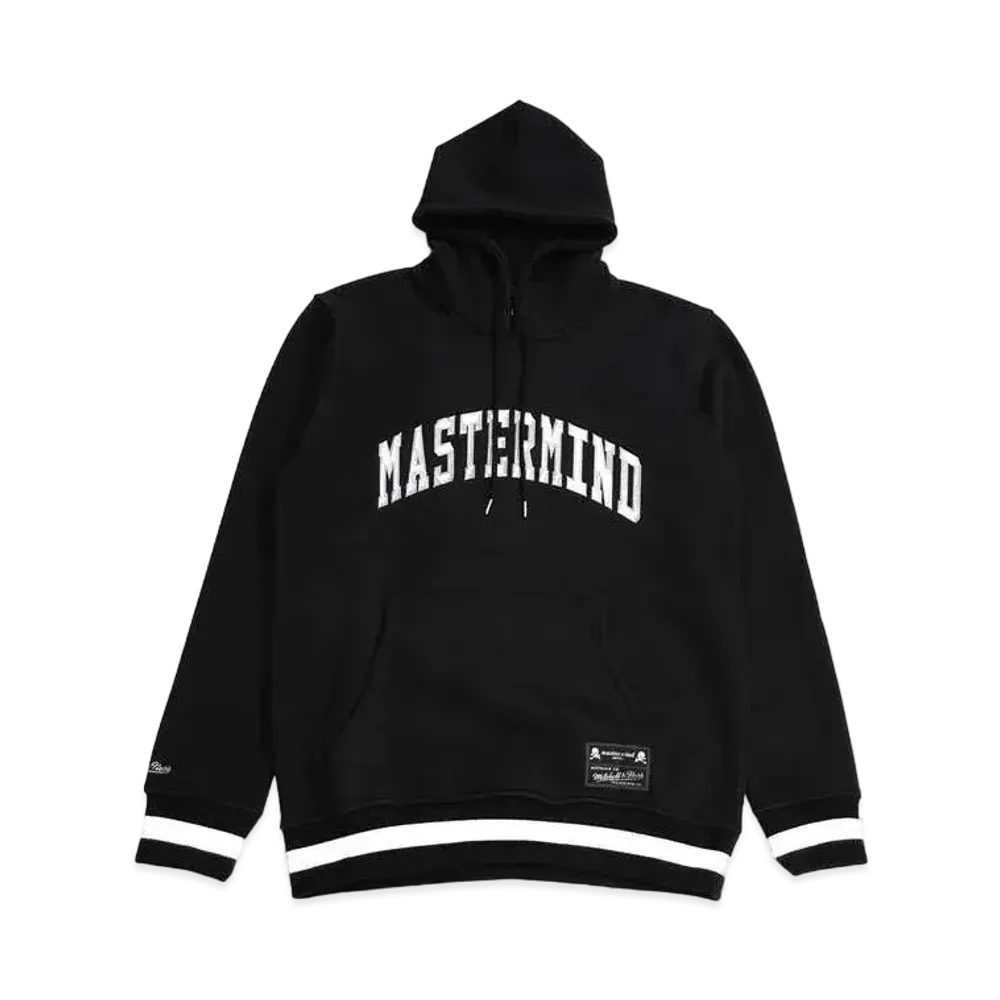 mastermind JAPAN x Mitchell & Ness Hoodie "Black"