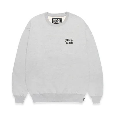 WACKO MARIA Heavy Weight Sweat Shirt "Gray"
