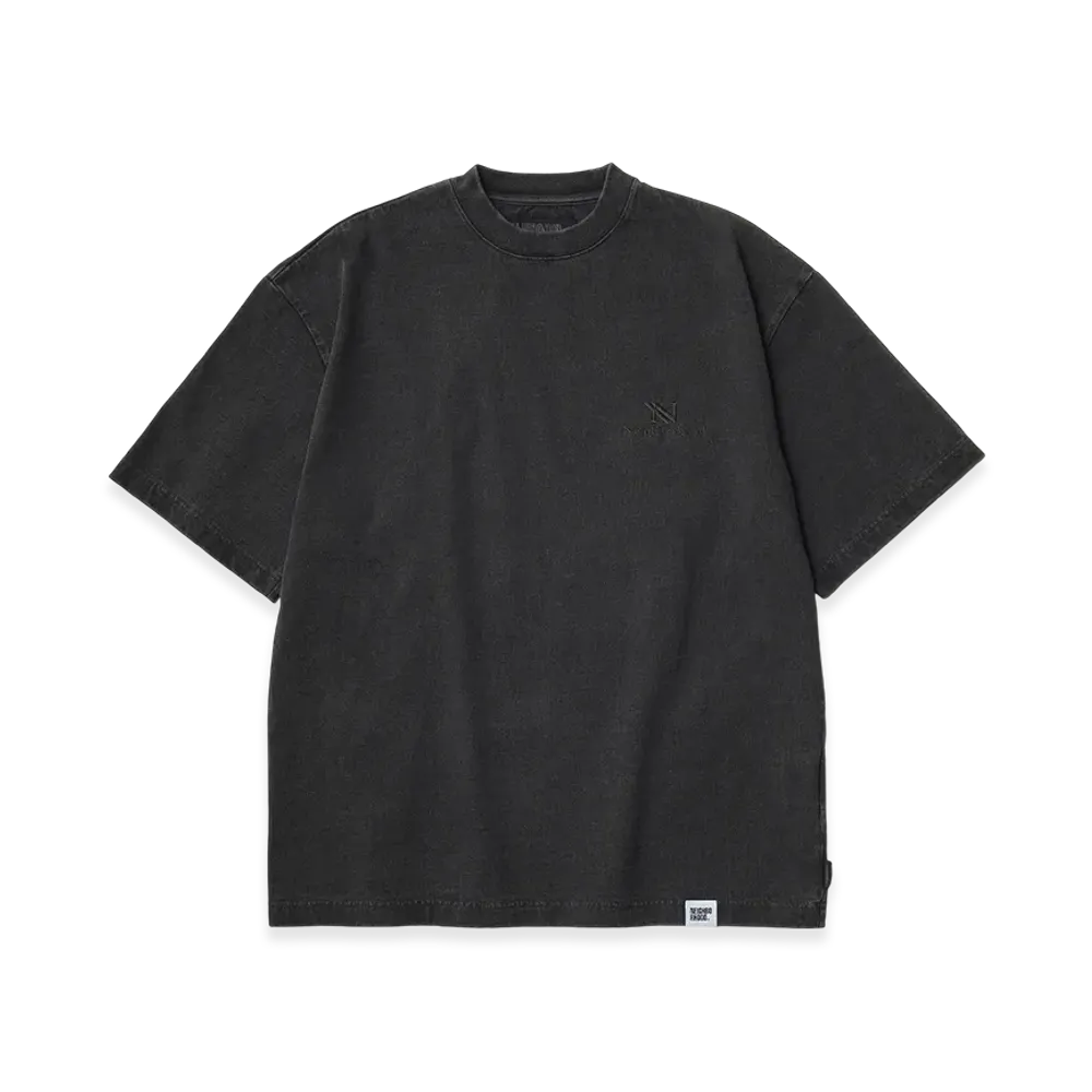 NEIGHBORHOOD Pigment Dyed Crewneck SS "Black"