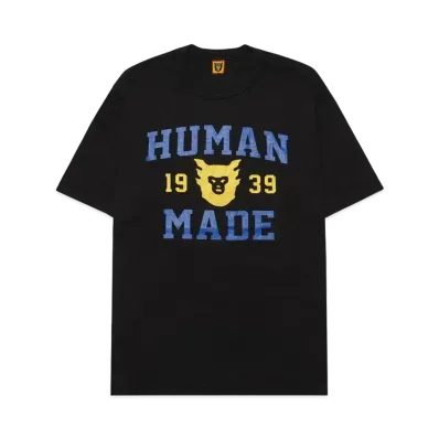 HUMAN MADE FACE LOGO T-SHIRT "Black"