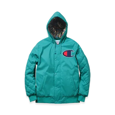 Supreme x Champion Zip Up Jacket "Light Blue"