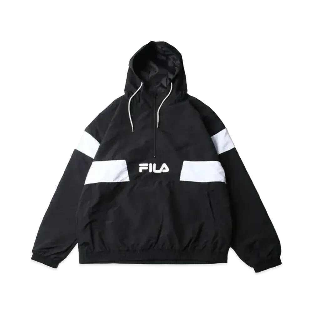 FILA Nylon Switching Anorak "Black"