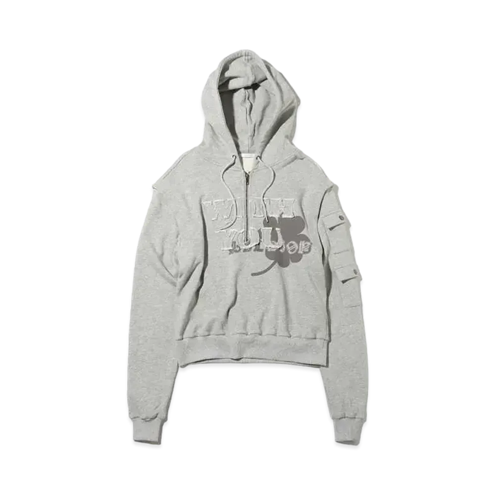 atmos pink Design Sweat Hoodie "Gray"