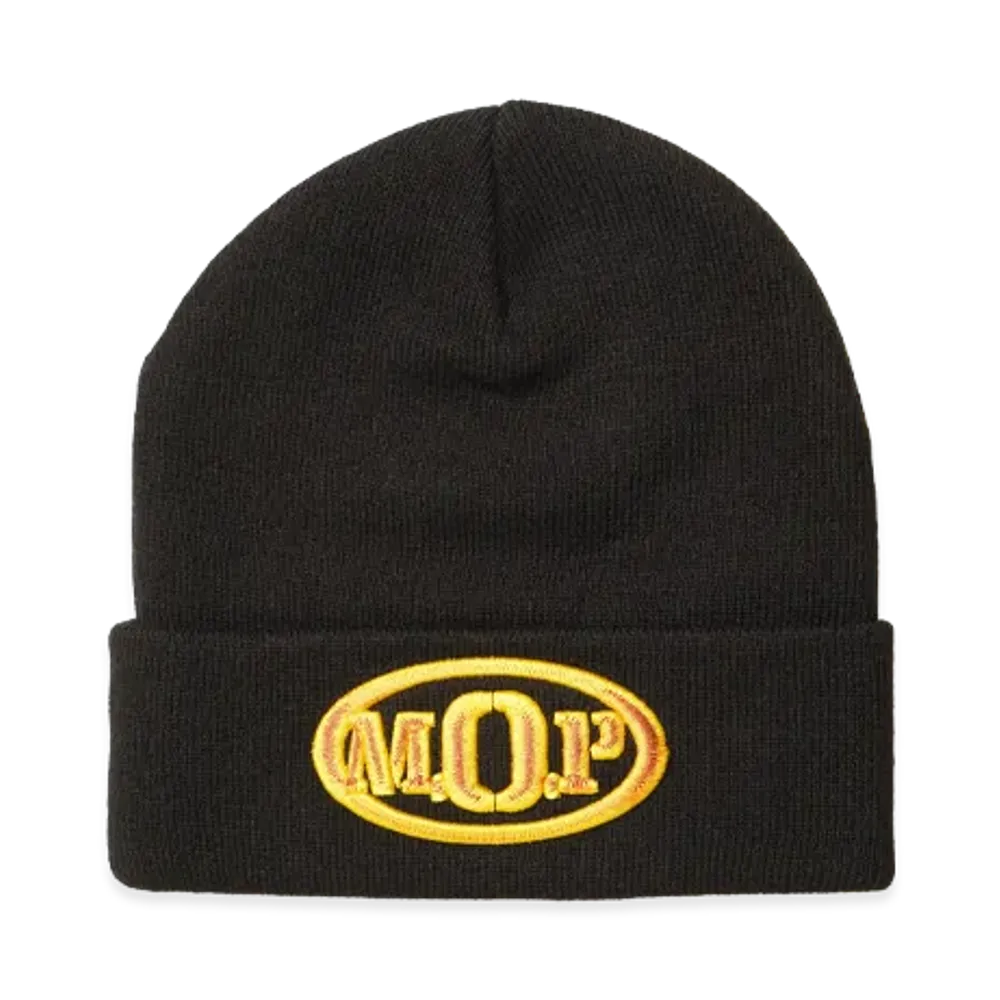 Supreme x M.O.P. Beanie "Black"