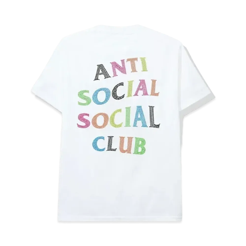 ANTI SOCIAL SOCIAL CLUB Stud Belt Tee "White" (SS20)