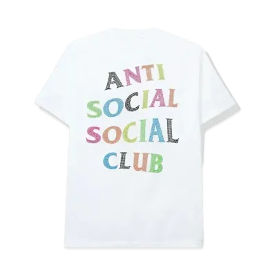 ANTI SOCIAL SOCIAL CLUB Stud Belt Tee "White" (SS20)
