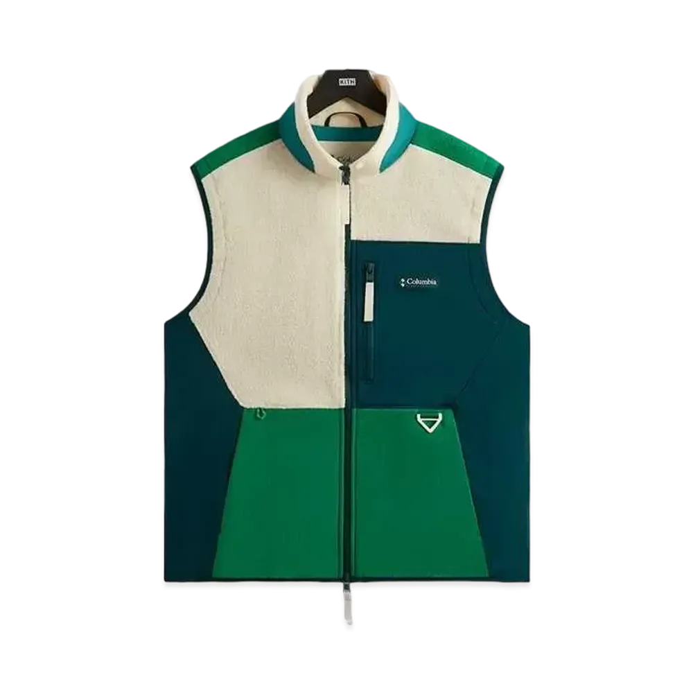 Kith x Columbia Sherpa Vest "Bamboo Forest"
