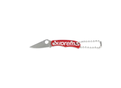 Supreme x Spyderco Bug Knife "Red"