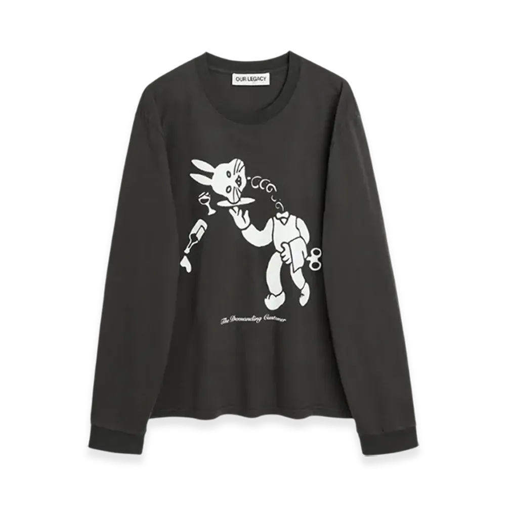 OUR LEGACY Tour Long Sleeve "Last Supper Print Black"