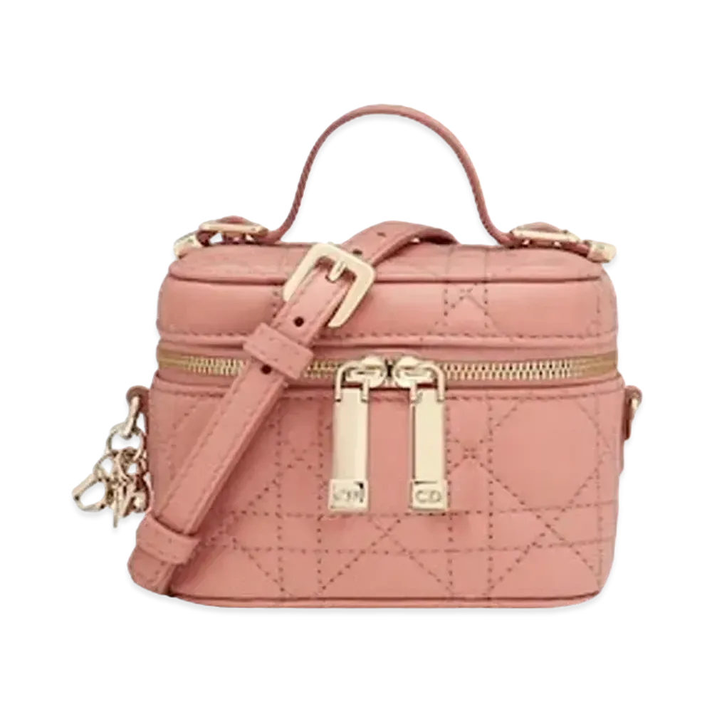 Dior Micro Lady Dior Vanity Case "Pink"