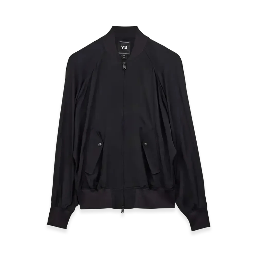 Y-3 Rayon Twill Track Top "Black"