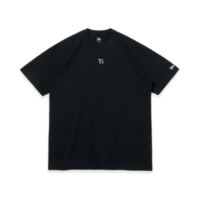 NEW ERA x Y's Short Sleeve Cotton T-Shirt FW26 "Black"