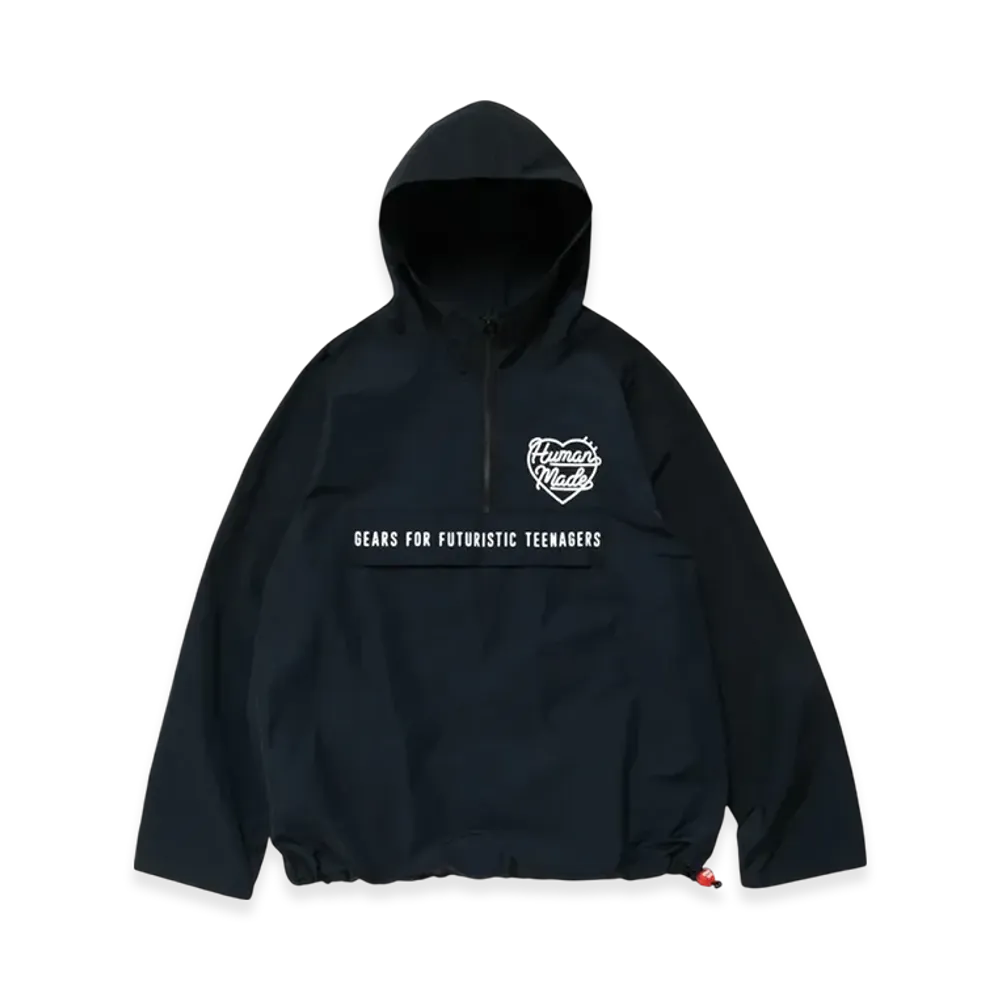 HUMAN MADE Half-Zip Anorak "Navy"