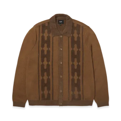 HUF WINTER 25 Patterson Sweater "Sierra"