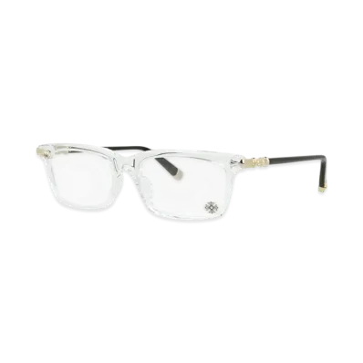 Chrome Hearts FUN HATCH-A 54 Square "Crystal/Black"