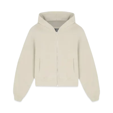 REPRESENT Initial Oversized Crop Hoodie "Storm"