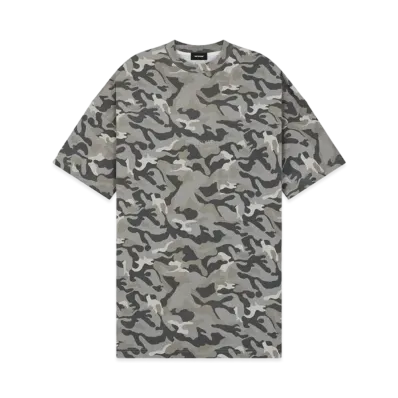 WE11DONE Camo T-shirt "Gray"