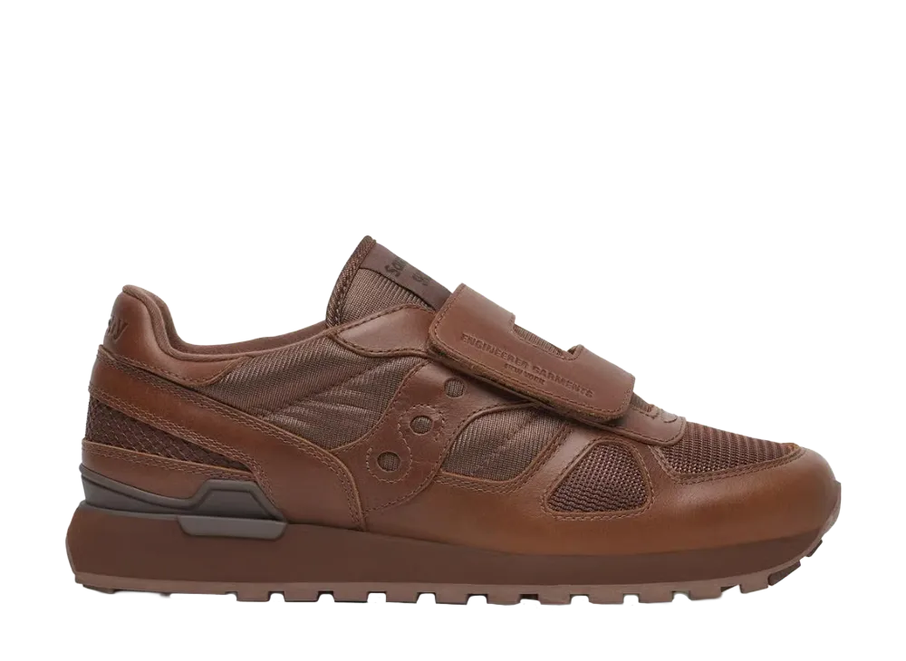 Engineered Garments × Saucony Shadow Double Velcro "Brown"