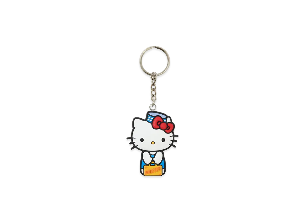 PORTER x HELLO KITTY Key Charm "White"