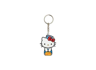 PORTER x HELLO KITTY Key Charm "White"