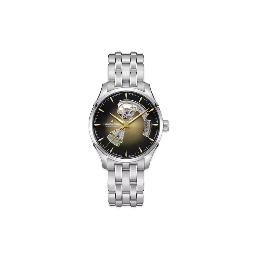 Hamilton Jazzmaster Open Heart Auto 40mm "Silver/Gold"
