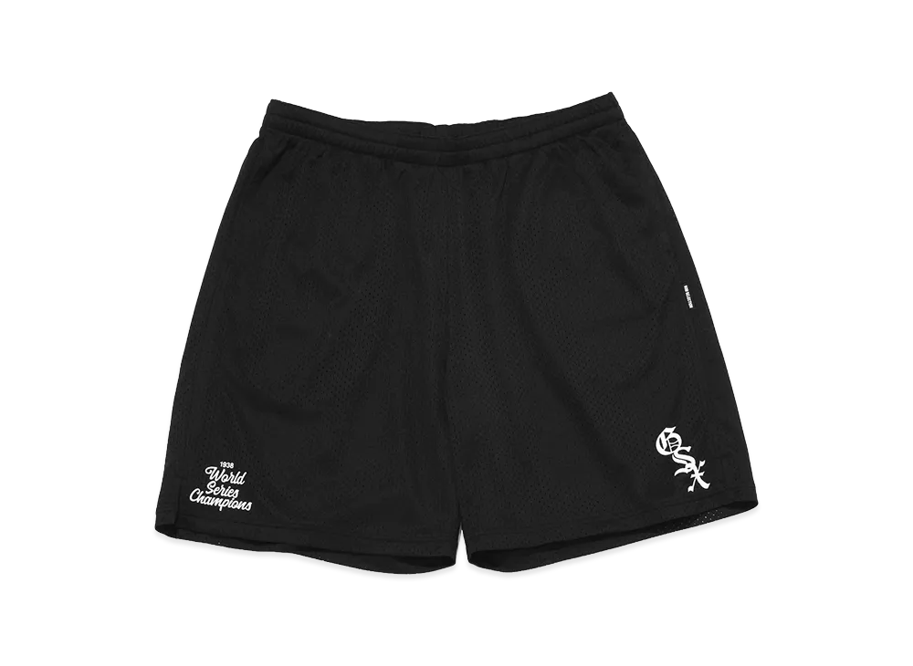 GOD SELECTION XXX GSX Logo Mesh Board shorts GX-S26-SP-04 "Black"