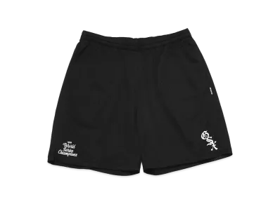GOD SELECTION XXX GSX Logo Mesh Board shorts GX-S26-SP-04 "Black"