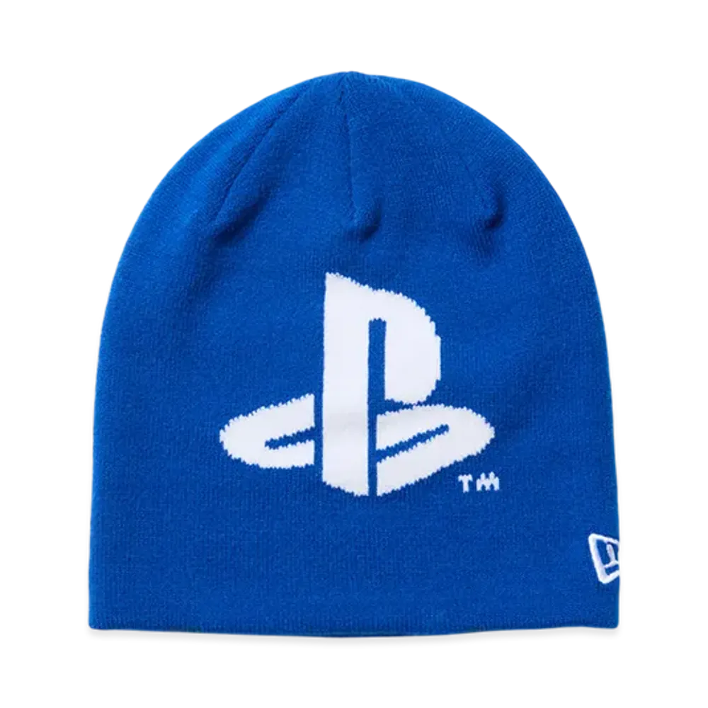 NEW ERA x PlayStation Basic Beanie Family Mark "Royal"
