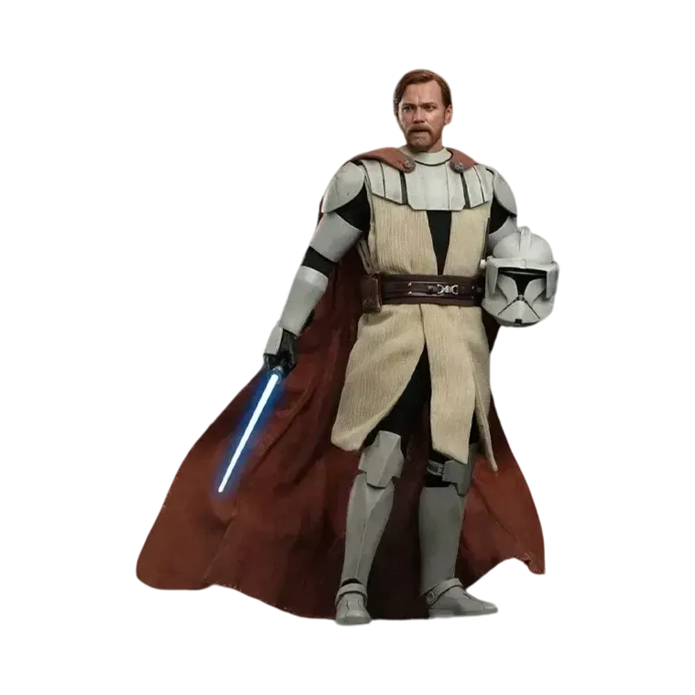 Hot Toys "Television Masterpiece" -Star Wars: The Clone Wars- 1/6 Scale Fully Poseable Figure: Obi-Wan Kenobi