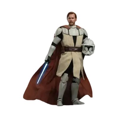 Hot Toys "Television Masterpiece" -Star Wars: The Clone Wars- 1/6 Scale Fully Poseable Figure: Obi-Wan Kenobi