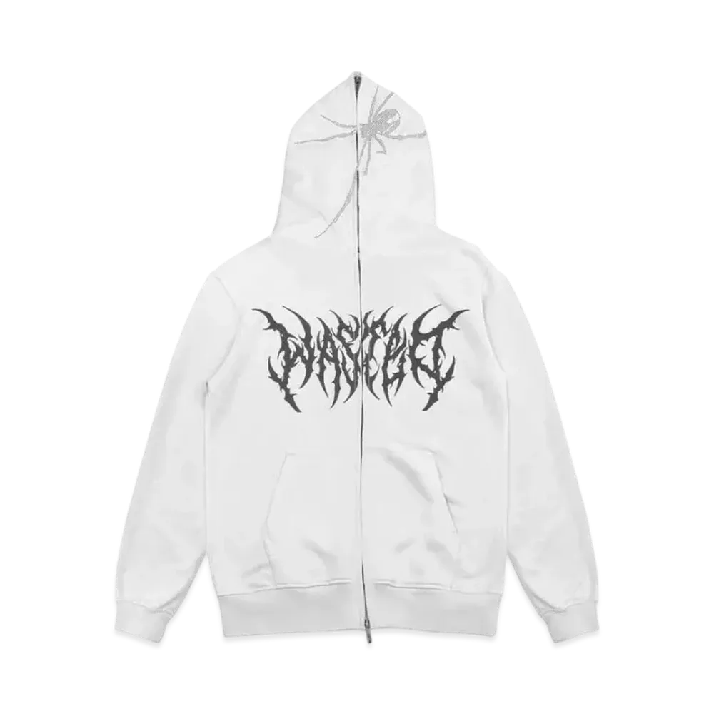 WASTED PARIS Hoodie Full Zip Snatch "Blue"