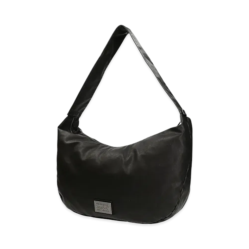 X-Girl Women's Metal Plate Label Shoulder Bag "Black"