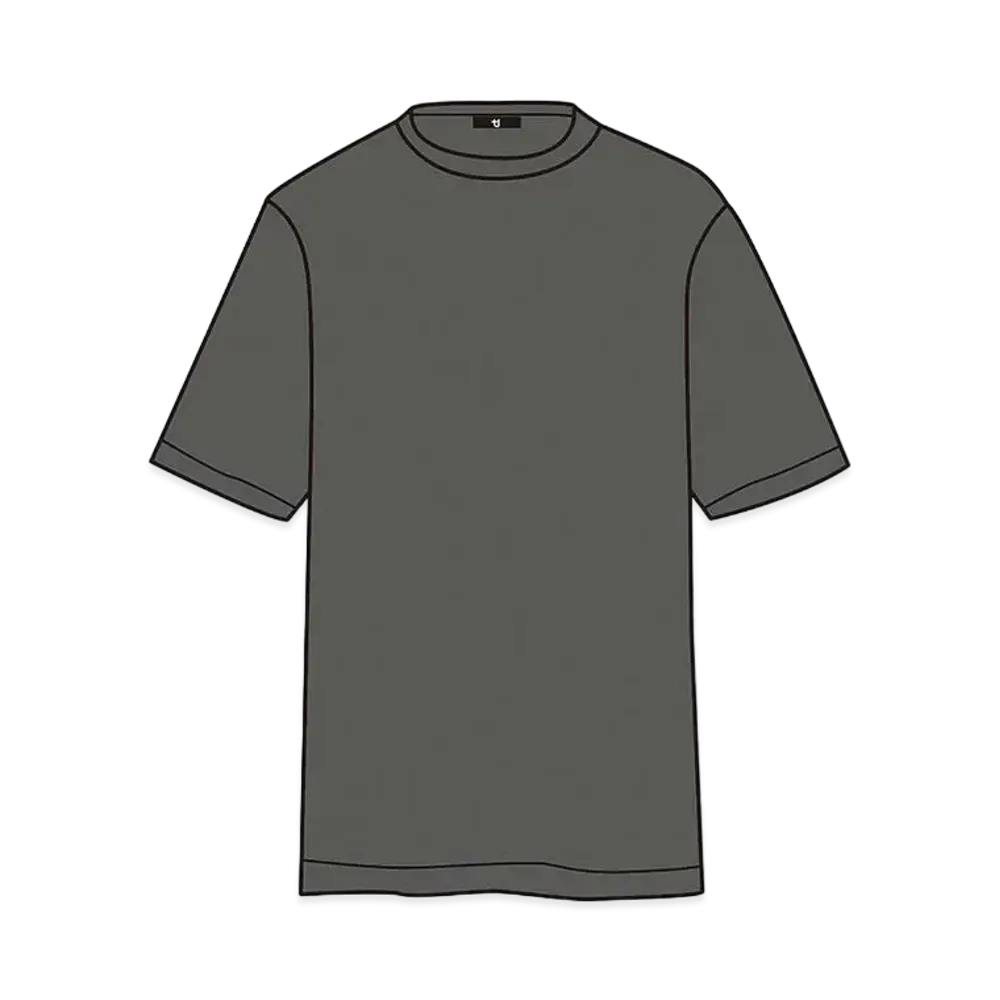 UNIQLO +J Supima Cotton Relax Fit Crew T 449135 "Olive"