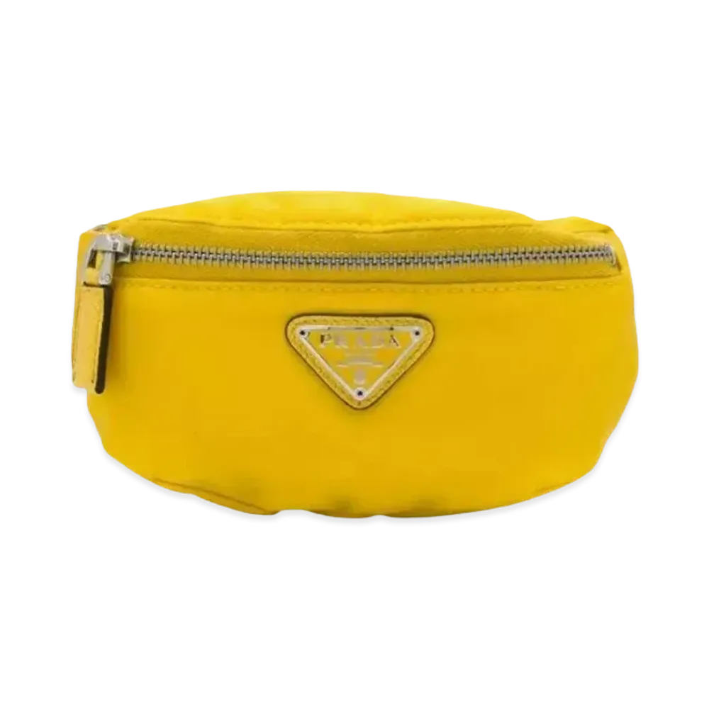PRADA Nylon Pouch "Yellow"