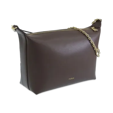 FURLA Furla Nuvola Mini Crossbody Hobo "Brown"