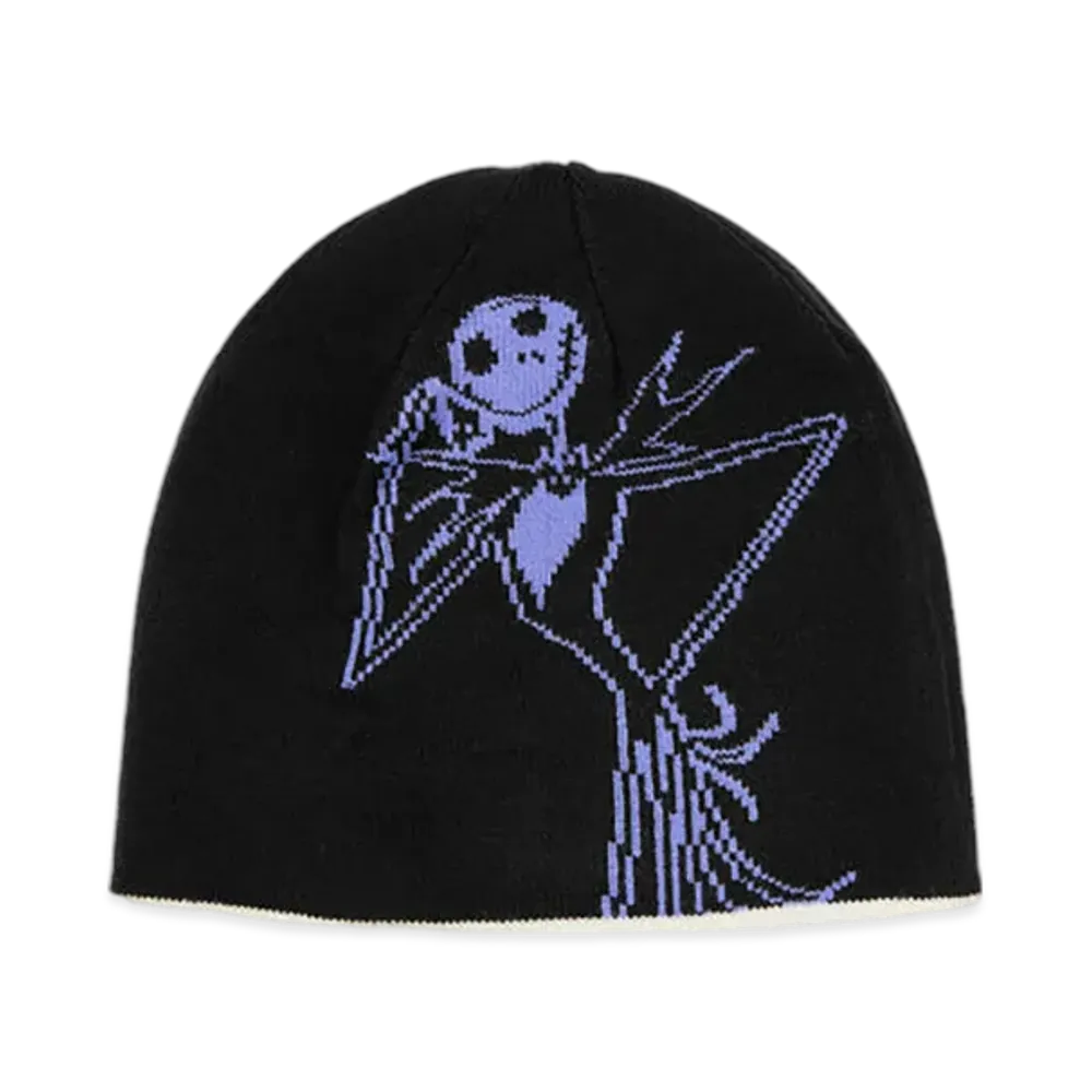 HUF x THE NIGHTMARE BEFORE CHRISTMASreverse Skull Beanie "Multi"