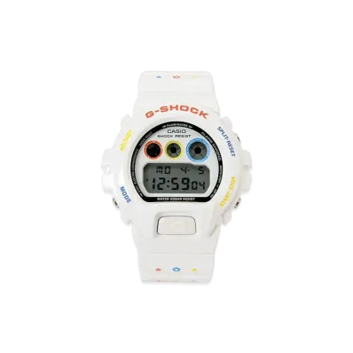 Casio G-Shock x Bearbrick DW6900MT-7 LTD Watch White - 45mm in Resin