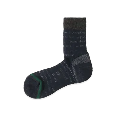 STARBUCKS x and wander Wool Socks "Navy"