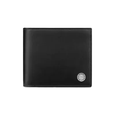 Dior Smooth Cow Leather CD Button Logo Wallet "Black"